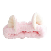 Lindas diademas elásticas con orejas de gato para mujer